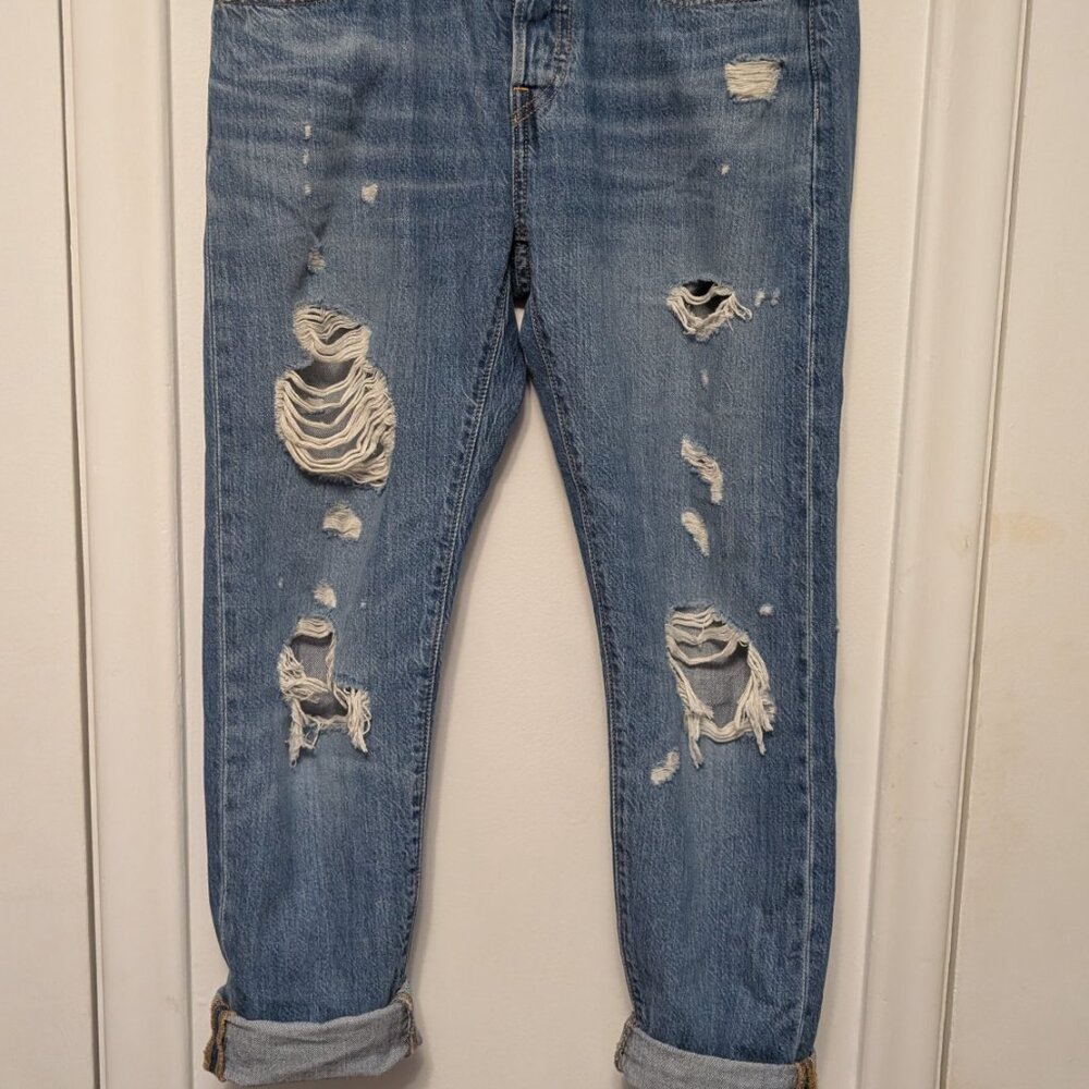 Vintage Levi 501's Distressed